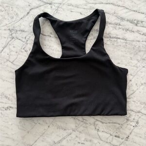 Girlfriend Collective Midnight Racerback Sports Bra